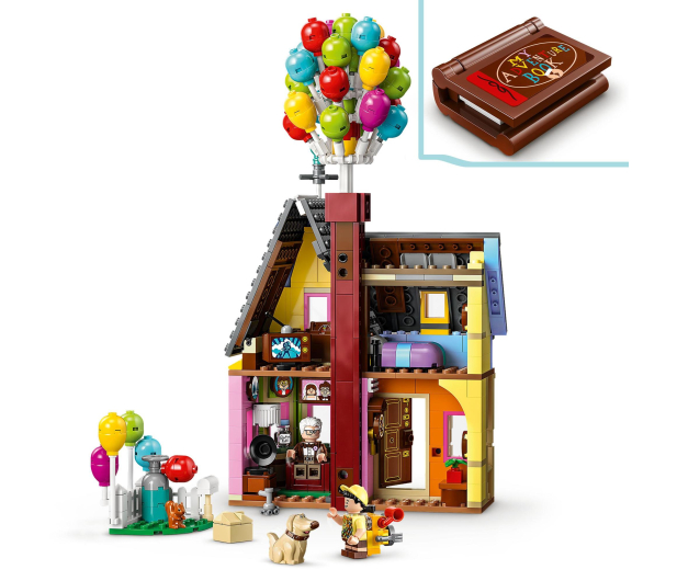 LEGO Disney i Pixar 43217 Dom z bajki „Odlot” - 1091361 - zdjęcie 4